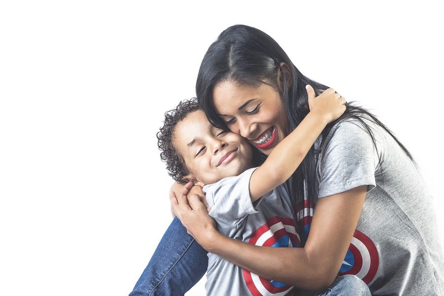madre e hijo
